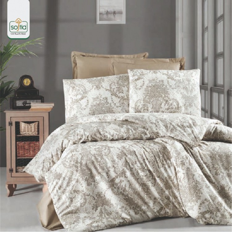 Softia Ranforce Negar %100 Pamuk Nevresim Takımı