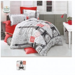 Softia Ranforce City 02 %100 Pamuk Nevresim Takımı