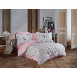 Softia Ranforce ClassFlower %100 Pamuk Nevresim Takımı