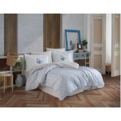 Softia Ranforce ClassFlower %100 Pamuk Nevresim Takımı
